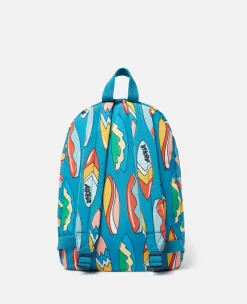 Surfboard Print Backpack