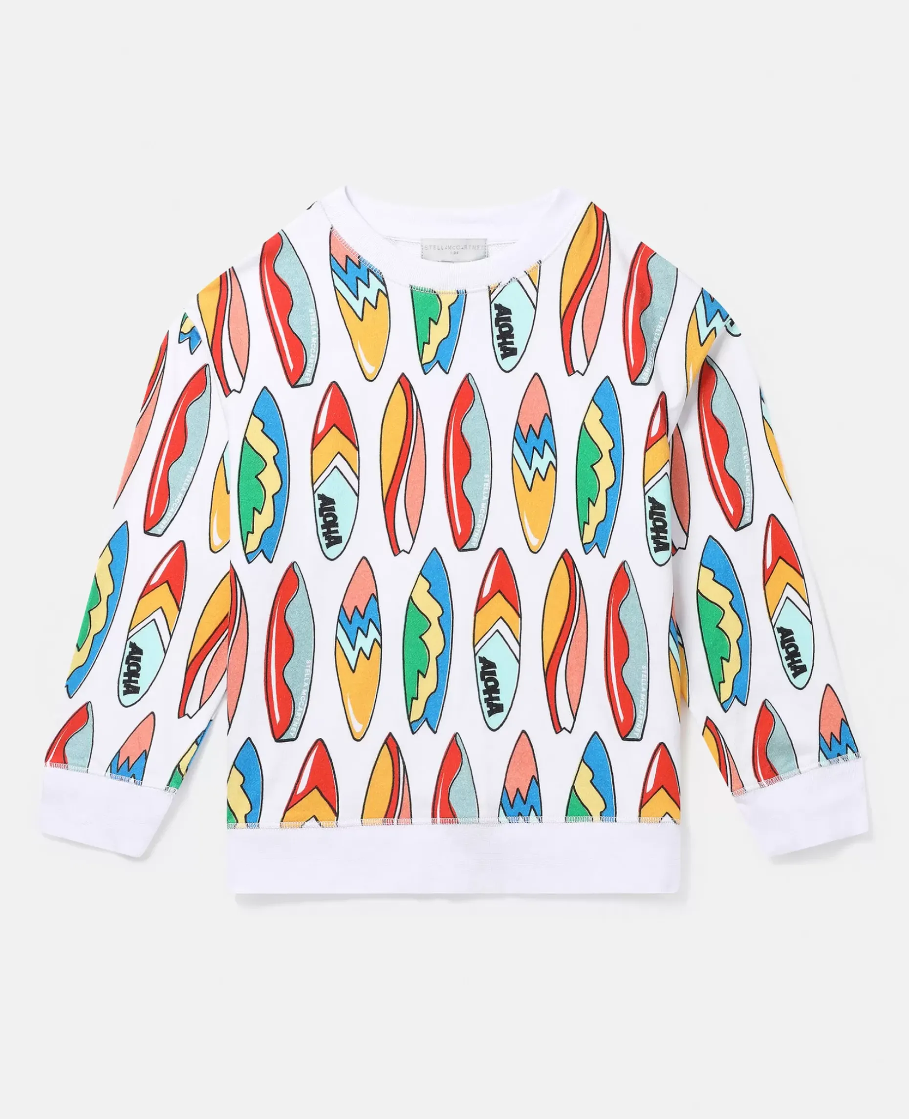 Surfboard Print Sweatshirt