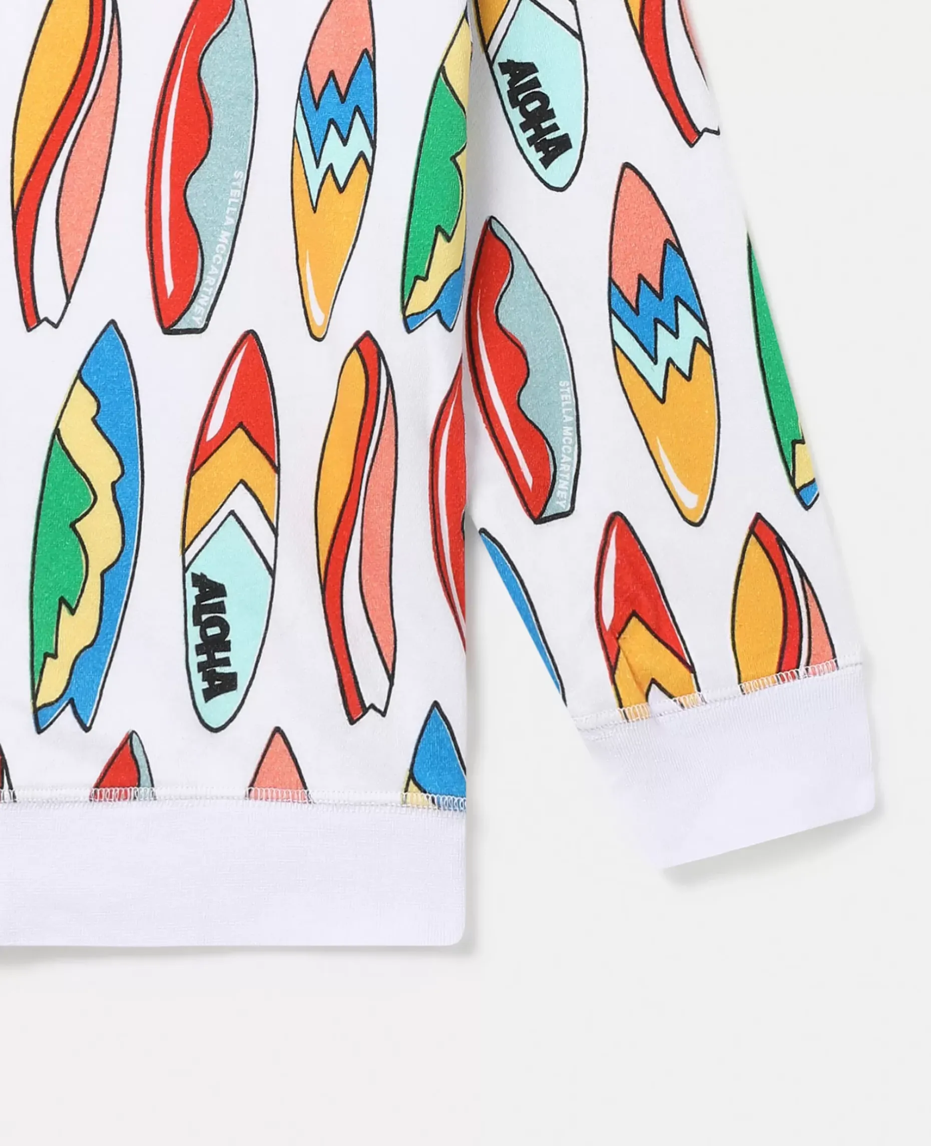 Surfboard Print Sweatshirt
