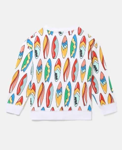 Surfboard Print Sweatshirt