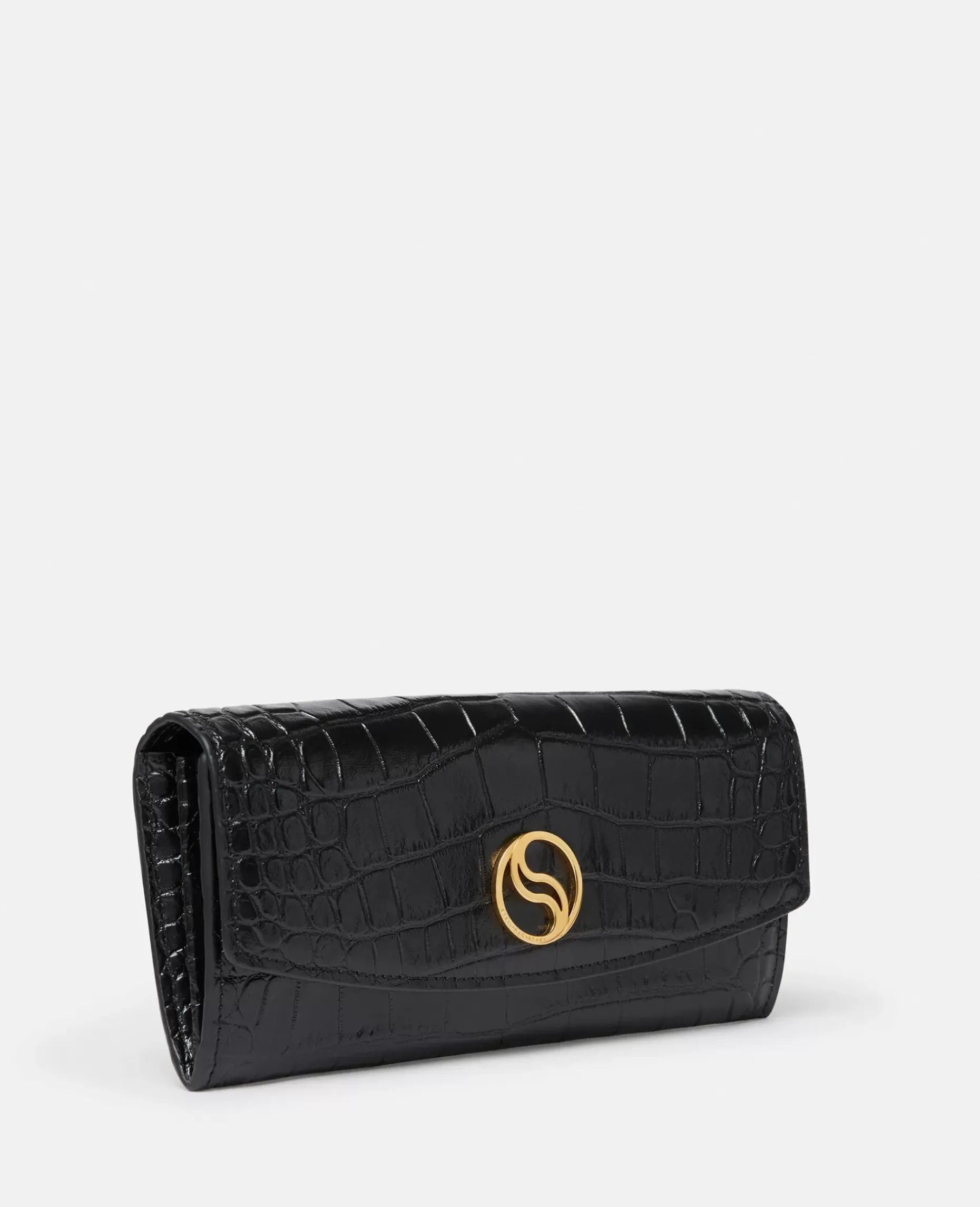 S-Wave Croc-Effect Continental Wallet