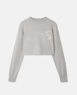 S-Wave Cropped Sweatshirt