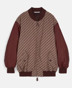 S-Wave Jacquard Bomber Jacket