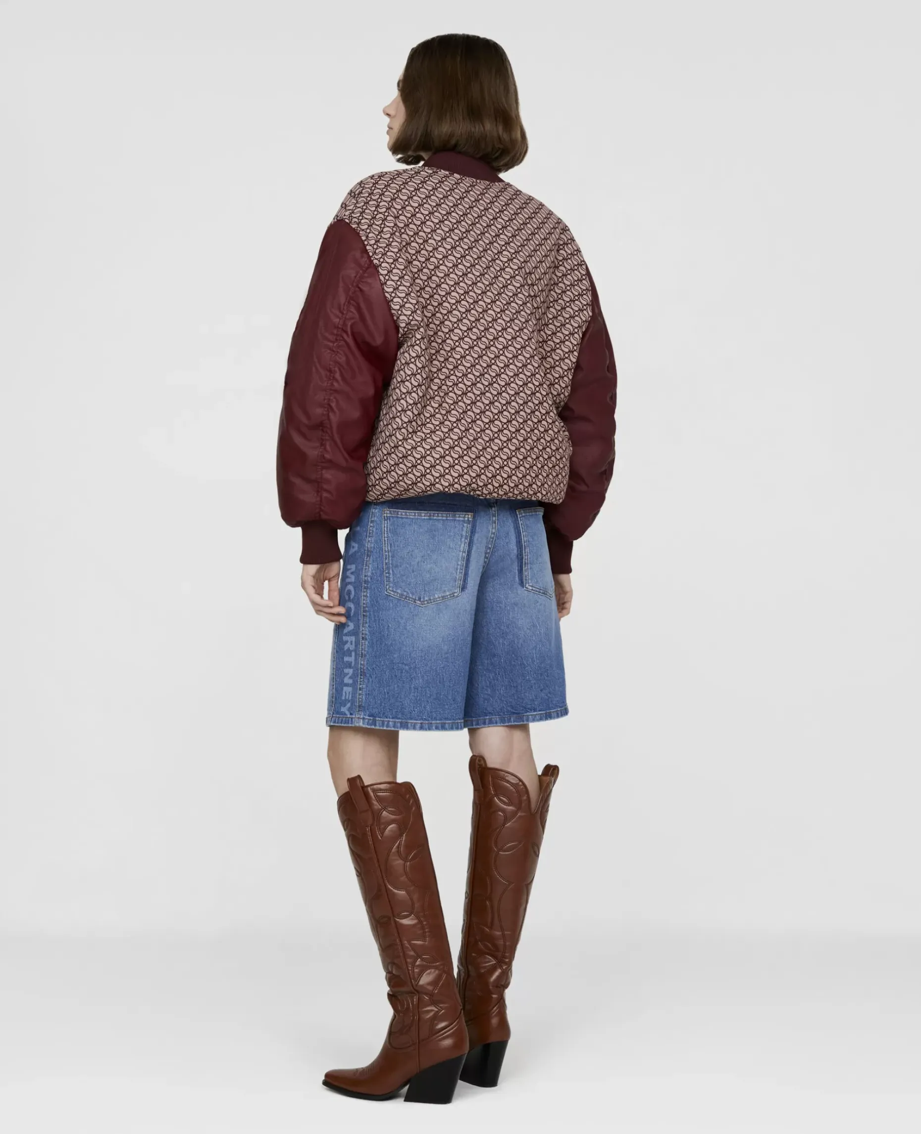S-Wave Jacquard Bomber Jacket