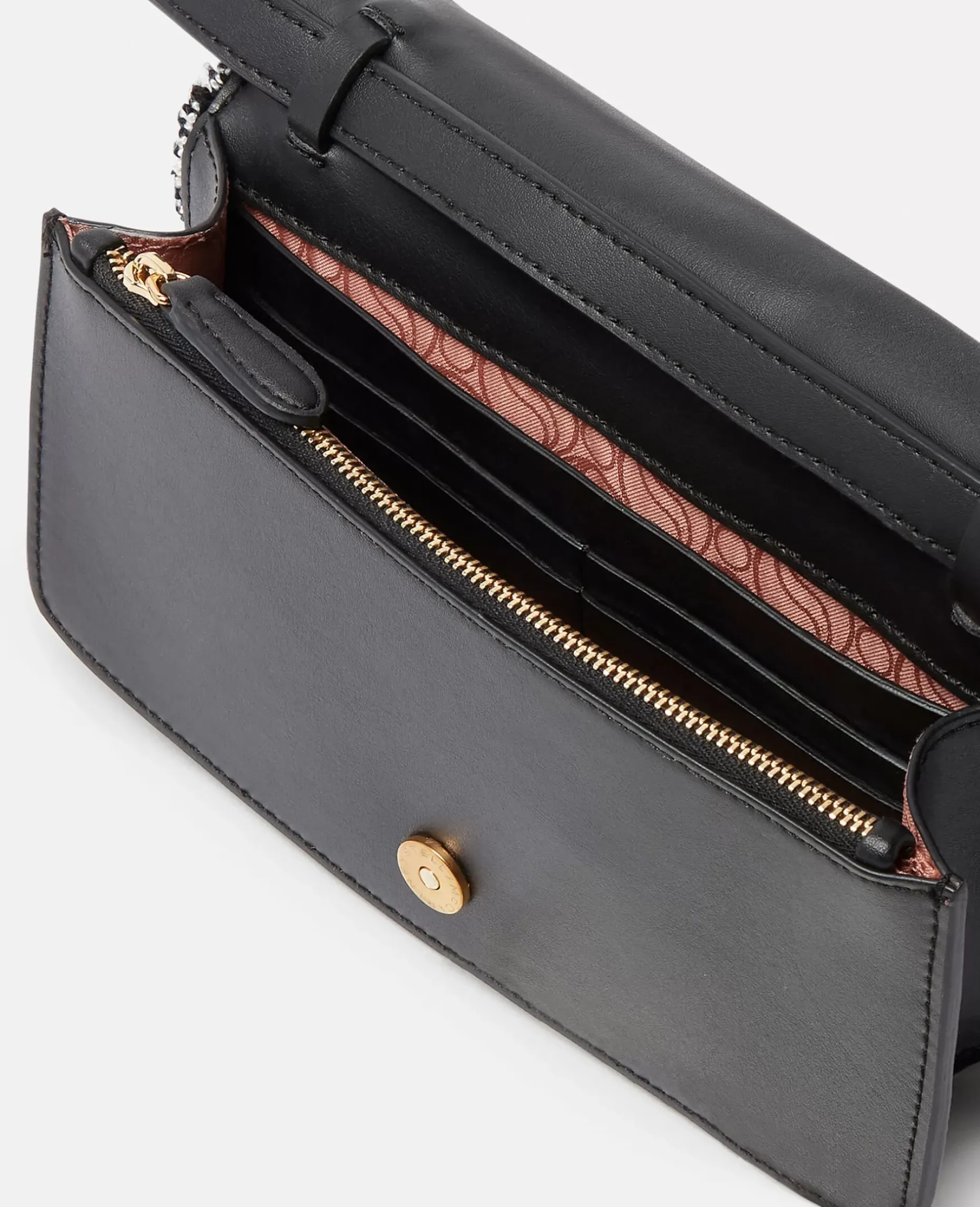 S-Wave Padded Tweed Wallet On Strap