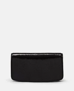 S-Wave Sequinned Wallet On Strap