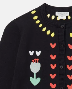 Tulip Applique Cardigan