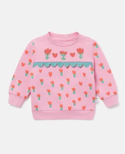 Tulip Print Sweatshirt