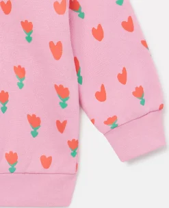 Tulip Print Sweatshirt