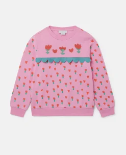 Tulip Print Sweatshirt