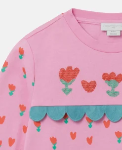 Tulip Print Sweatshirt