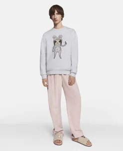 Untitled Bunny Girl Embroidered Sweatshirt
