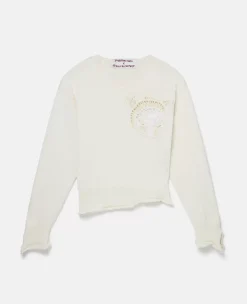 Upset Kitty Crochet Patch Jumper