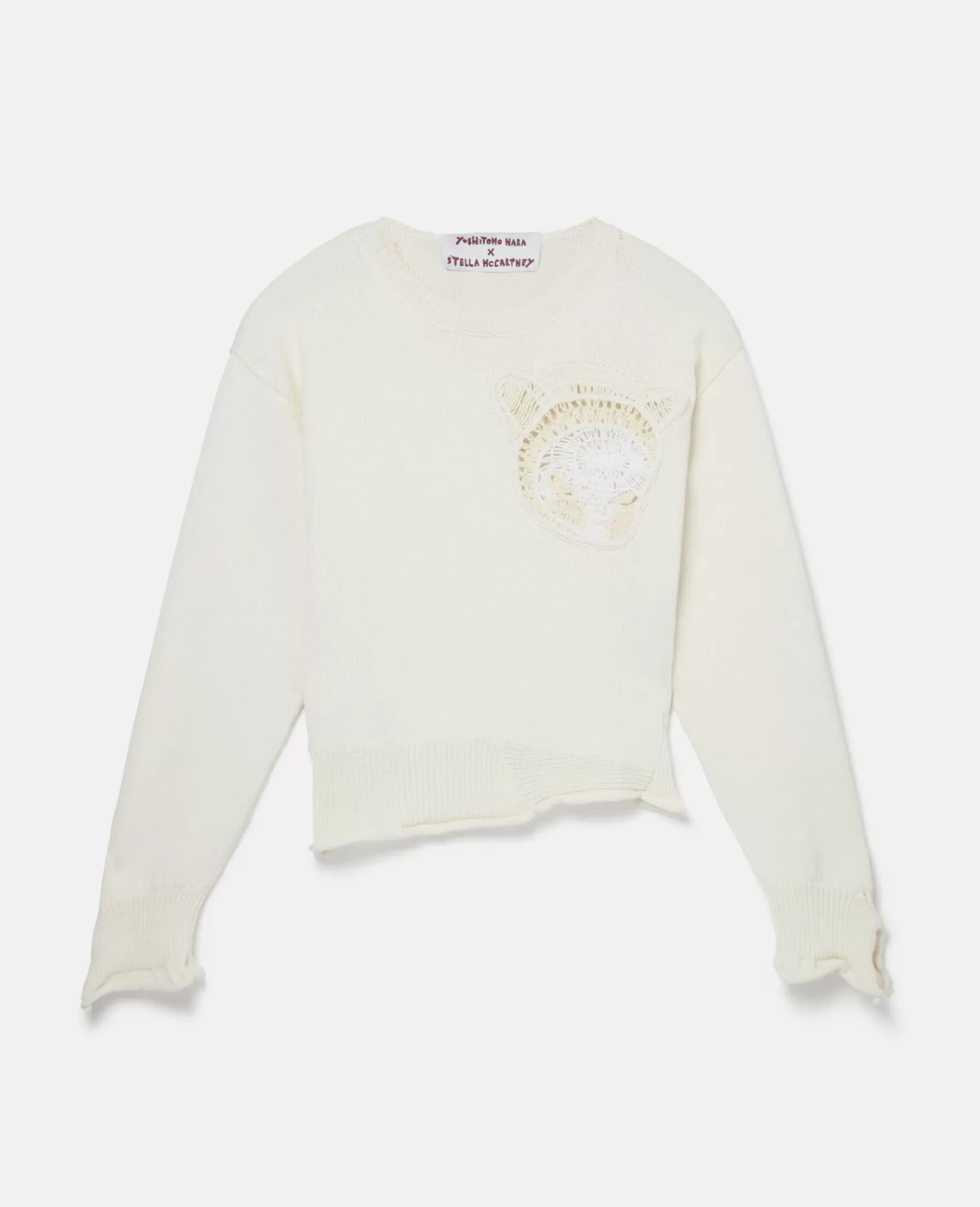Upset Kitty Crochet Patch Jumper