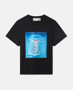 Vitruvian Woman Oversized Organic Cotton T-Shirt
