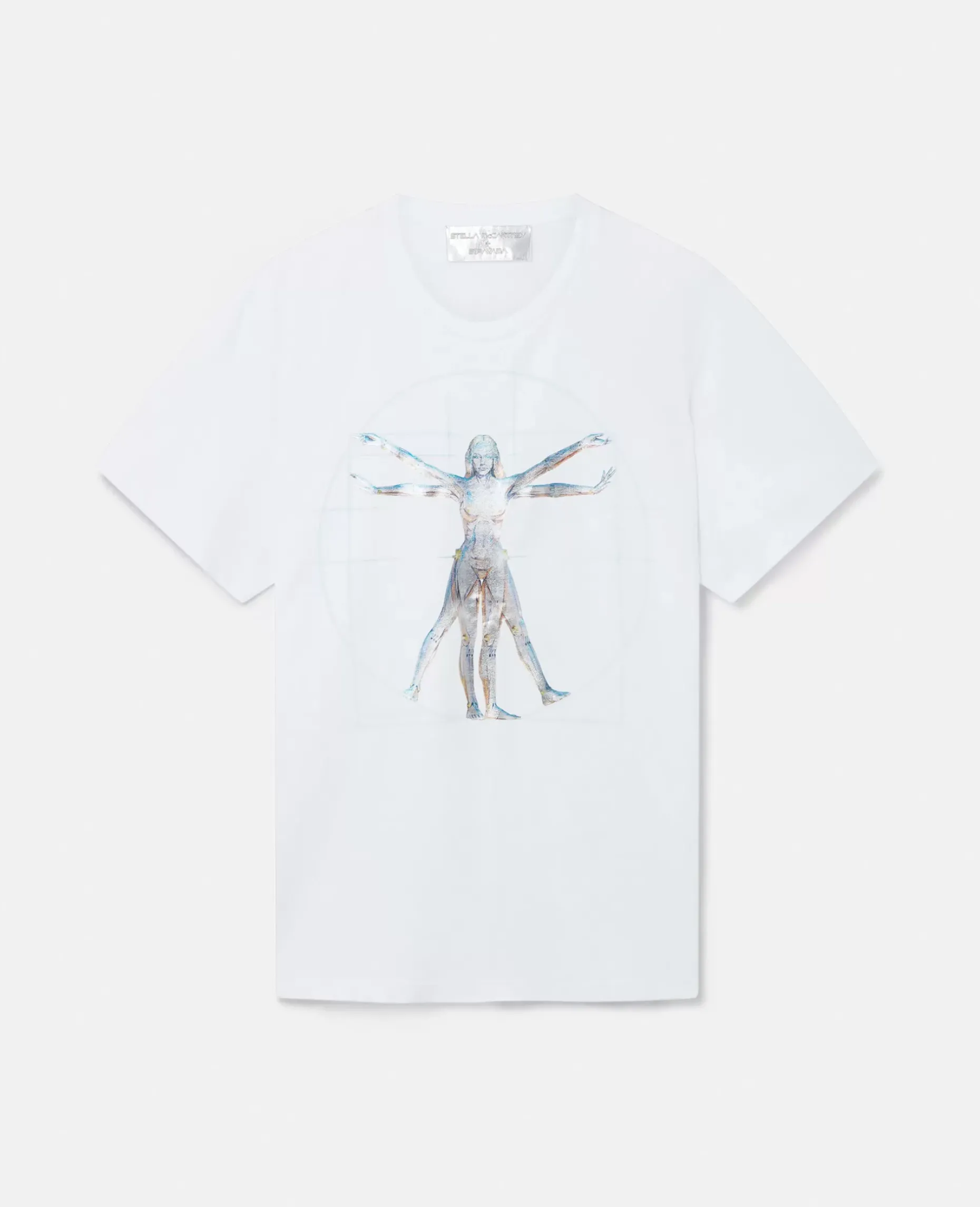 Vitruvian Woman Oversized Organic Cotton T-Shirt