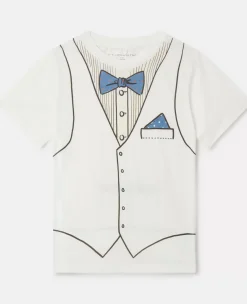 Waistcoat Trompe-L'Oeil Print T-Shirt