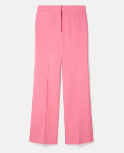 Wool Flannel Tailored Trousers