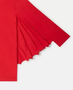 Year Of The Dragon Jersey Cape Dress