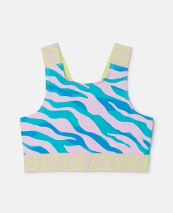 Zebra Print Crop Top