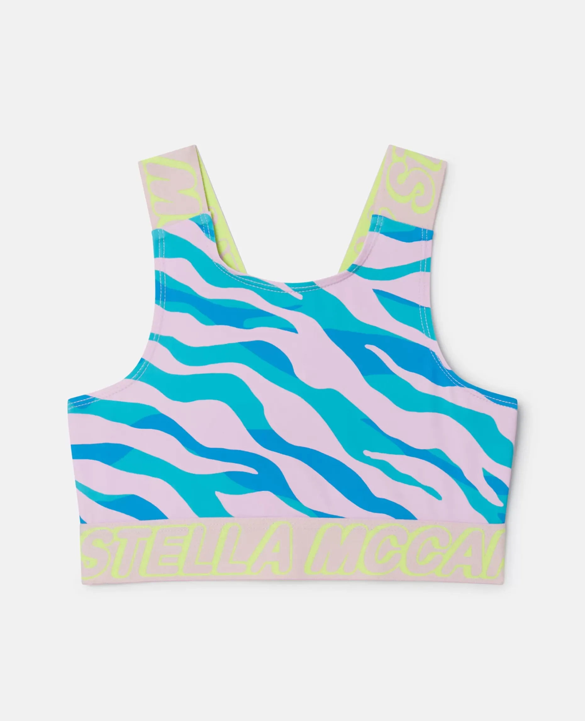 Zebra Print Crop Top