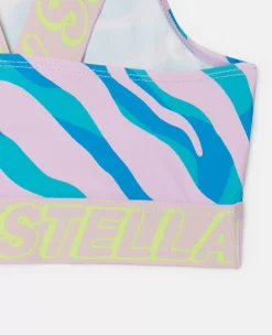 Zebra Print Crop Top